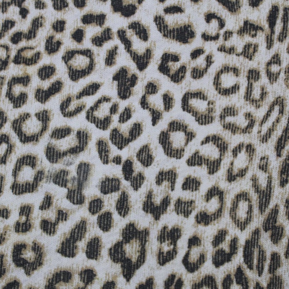 Free People Leopard/ Cheetah Print Cowl Neck Top - Picture 11 of 16